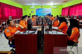 Basarnas Pusat menguji kompetensi PNS KPP Natuna