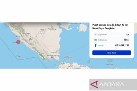 100 rumah warga di Bengkulu rusak akibat gempa magnitudo 6,3