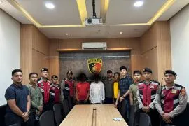 Polisi amankan preman berkedok juru parkir di kawasan Masjid Raya Baiturrahman