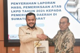 Pemko Padang raih predikat opini WTP ke-12 dari BPK Sumbar