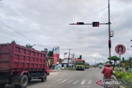 Dishub Mukomuko gerak cepat hidupkan lampu pengatur lalu lintas