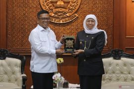 Pertemuan Gubernur Jawa Timur dan Gubernur Banten