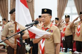 Edi Kamtono dikukuhkan sebagai Ketua Mabicab Gerakan Pramuka Kota Pontianak