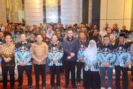 Wako Fadly Amran hadiri acara pelantikan DPD Desa Bersatu Sumbar