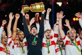 Usai menang 4-2, VFB Stuttgart juara DFB-Pokal 2024/25