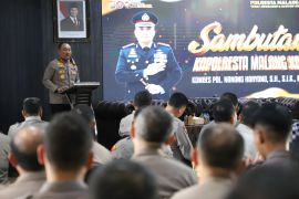 Kapolresta Malang ingatkan anggota bersikap profesional dan humanis