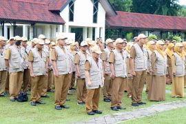 Pemkab Tangerang lepas 100 petugas pengawas hewan kurban