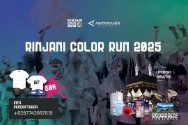 Ratusan orang sudah daftar Rinjani Color Run 3 / 2025