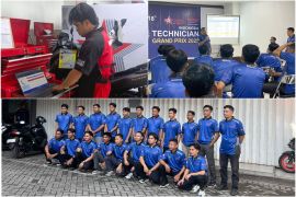 Para teknisi Yamaha unjuk kemampuan di ITGP 2025 Kalselteng, berikut daftar pemenangnya