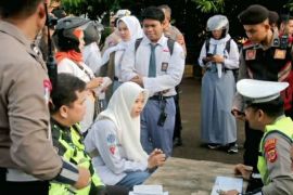 Polres Purwakarta akan tilang dan sita bagi pelajar bawa sepeda motor