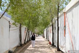 Hampir dua juta jemaah Muslim dari berbagai tempat di dunia memulai ibadah haji di Arab Saudi