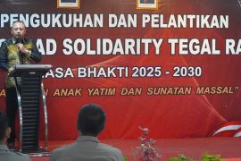 Pengukuhan  DPP Squad Solidarity Tegal Raya Diisi Kegiatan Sosial