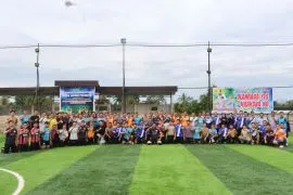Polres HST gelar turnamen minisoccer gemakan "Olahraga Yes Narkoba No"