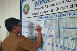 RSUD Pontianak Utara canangkan zona integritas menuju WBK dan WBBM