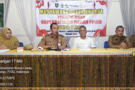Kecamatan Banua Lawas bentuk  Koperasi Desa Merah Putih