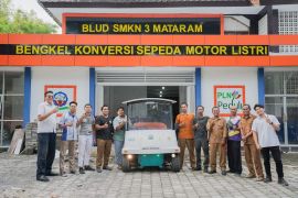 Mobil listrik SMKN 3 Mataram tampil di EV Experience Chapter 3 Mandalika