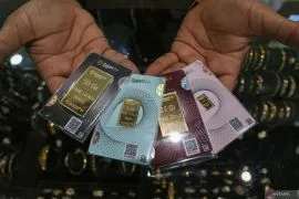 Harga emas Pegadaian hari ini: Antam stabil, UBS-Galeri24 naik tipis