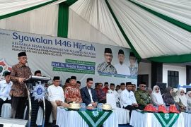 Wabup Pangkep hadiri Syawalan keluarga besar Muhammadiyah Sulsel