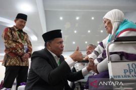 Kloter 24 Embarkasi Medan gabung Aceh ke Tanah Suci pada 30 Mei  2025