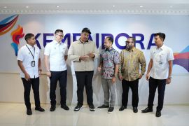 Menpora Dito dukung Citilink FC di World Airline Friendship Tournament 2025