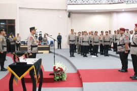 Kapolda Kaltara Pimpin Sertijab Dirreskrimsus