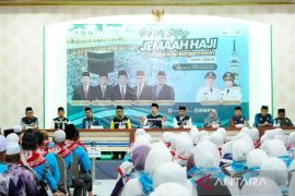 Kloter terakhir Embarkasi Banjarmasin masuk Asrama Haji Banjarbaru