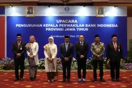 Deputi Gubernur BI lantik Ibrahim sebagai Kepala BI Jatim