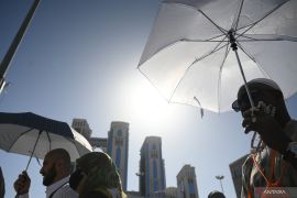 Suhu Mekkah 46 derajat Celcius, jamaah haji harus jaga kesehatan