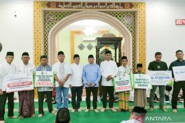 Safari Ramadhan Pemprov Riau di Bengkalis, Serahkan Santunan dan Pererat Silaturahmi