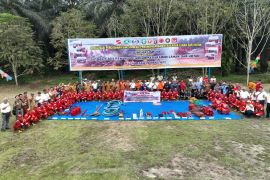 PT Globalindo Alam Perkasa gelar sosialisasi pencegahan dan simulasi penanggulangan karhutla sebagai antisipasi dini