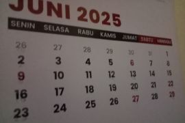 Bulan Juni 2025 juga banyak libur dan tanggal merah