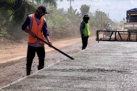 Kalteng alokasikan Rp28 miliar perbaiki jalan lingkar Sampit