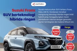 Suzuki Fronx SUV berteknologi hibrida ringan