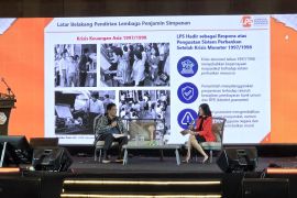 LPS memberikan edukasi budaya menabung pada 1.300 siswa SMA