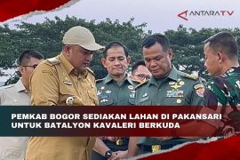 Pemkab Bogor sediakan lahan di Pakansari untuk Batalyon Kavaleri berkuda