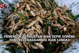 Menengok pembuatan ikan depik goreng yang keberadaannya kian langka