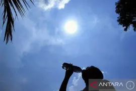 Cuaca di Kota Medan hari ini 38,2 derajat Celcius