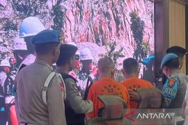 Polisi tetapkan dua tersangka usai longsor di tambang Gunung Kuda