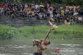 Tradisi lomba tangkap bebek