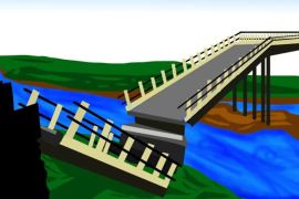 7 orang tewas dan 69 orang terluka akibat jembatan runtuh di Rusia