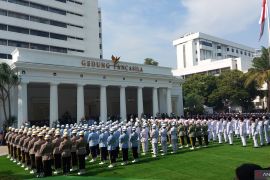 Prabowo serukan bersih-bersih korupsi di tubuh pemerintahan