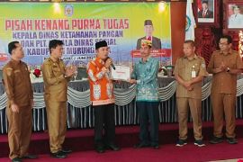 Wabup Murung Raya lepas purna tugas Serampang dengan pujian