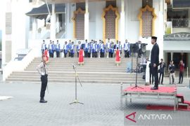 Bupati Saipullah pimpin  hari lahir Pancasila di Mandailing Natal