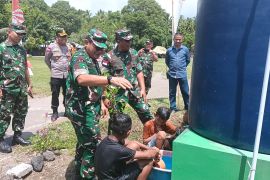 Tim Wasev Mabesad tinjau TMMD di Kepulauan Sangihe