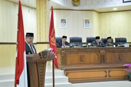 Bupati Agam sampaikan nota pengantar Ranperda Pertanggungjawaban APBD 2024