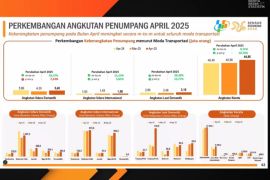 BPS catat kenaikan jumlah penumpang di seluruh moda transportasi