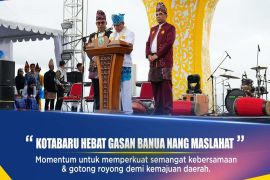 Tema HUT ke-79 Kotabaru Hebat Gasan Banua Nang Maslahat