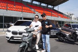 Pertama di Indonesia, Yamaha Gear Ultima menangkan adu cepat melawan mobil sport