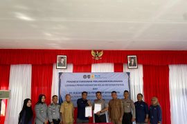 Lapas Singkawang - PLN IP kembangkan batako dari limbah batu bara