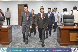 DPRD Kaltara Rapat Paripurna Penyampaian Laporan Hasil Pemeriksaan BPK RI